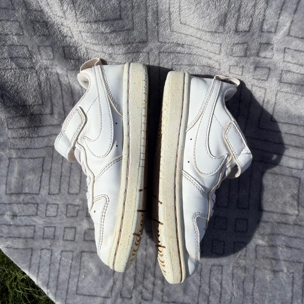 Nike Court Borough Low Recraft White Sail Kids Shoes DV5457-106 Size 13C